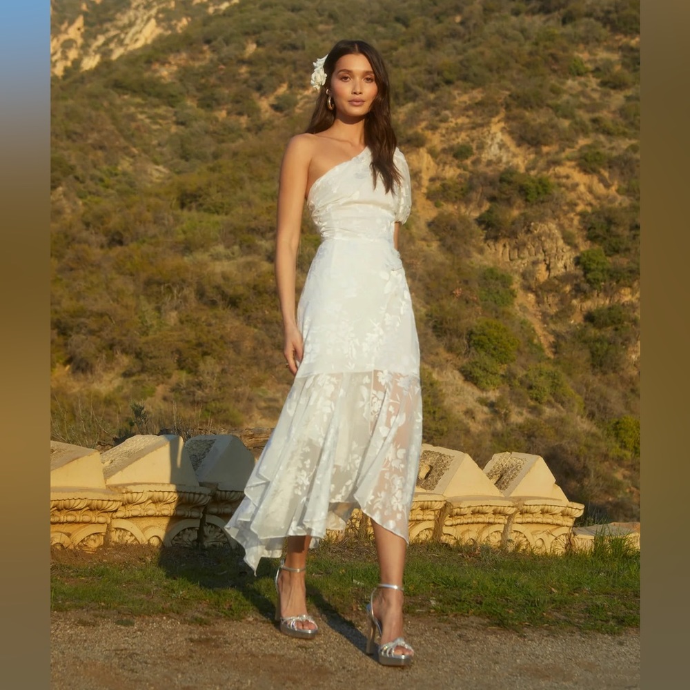 NWT ASTR Santorini Dress - White M